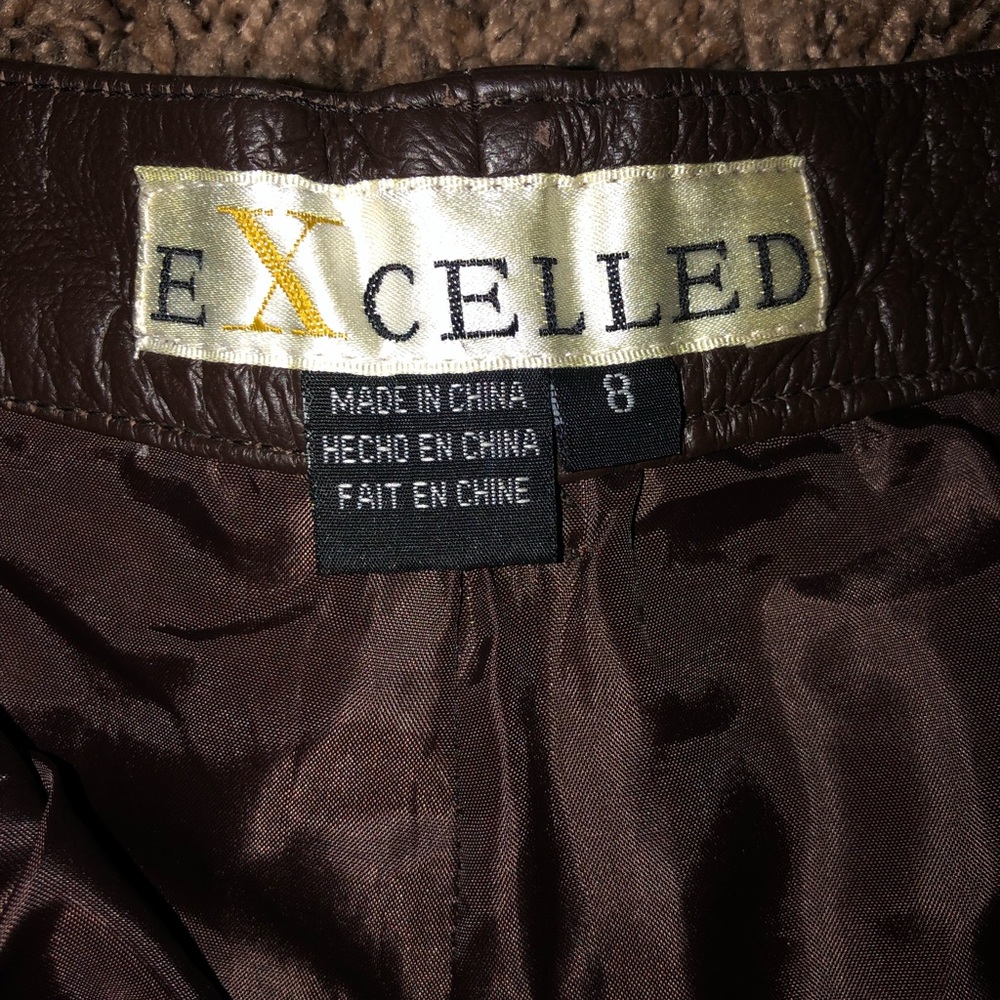 Women 100% leather pants
